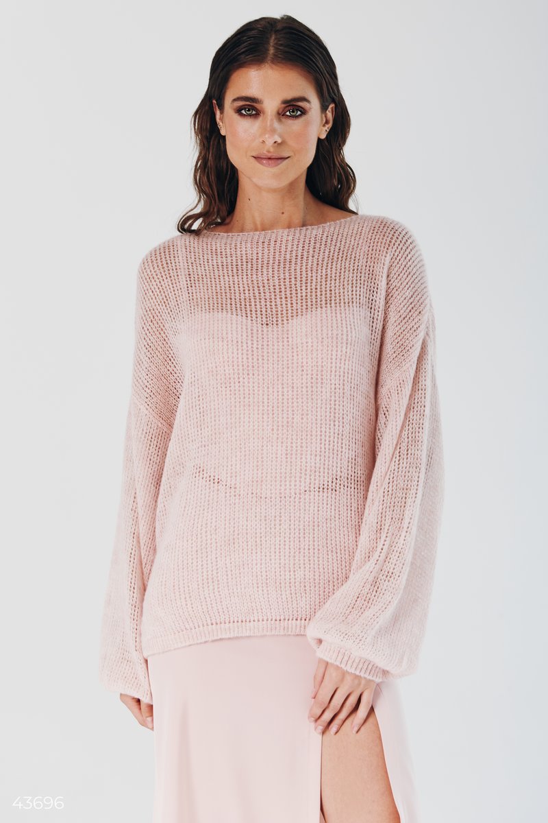 Soft sweater with merino wool