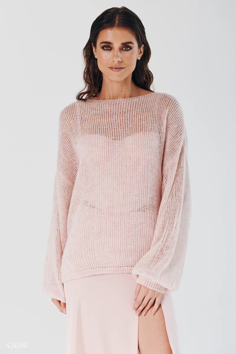 Soft sweater with merino wool photo 4