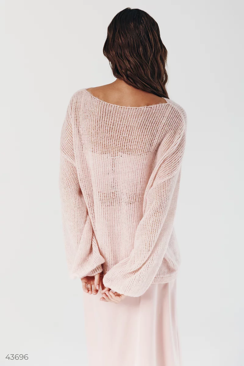 Soft sweater with merino wool photo 5