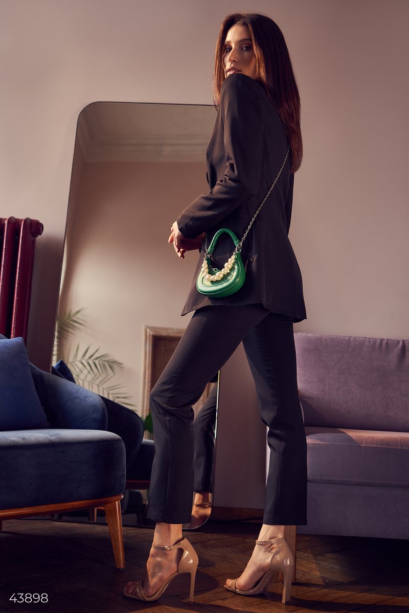 Black pantsuit