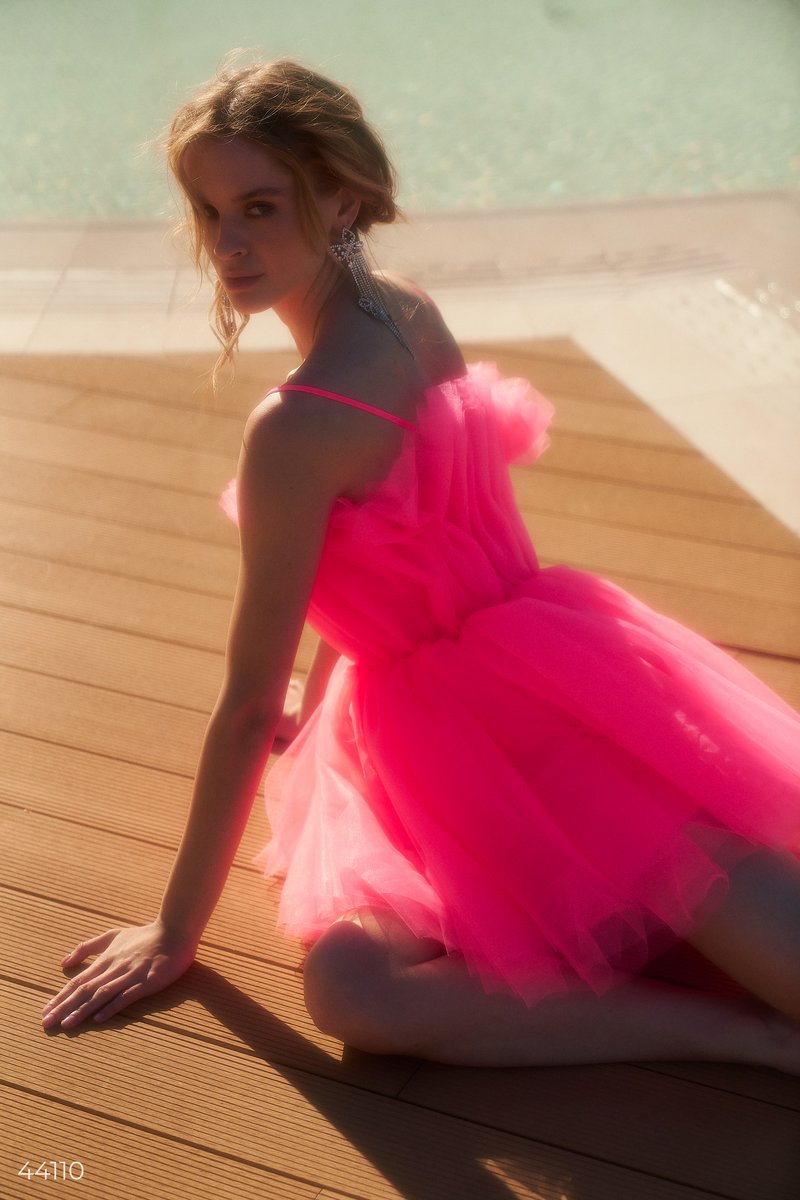 

Фатиновое розовое платье