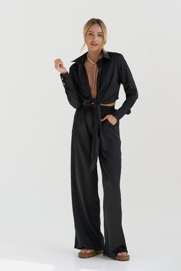 Silk suit with shirt photo 1