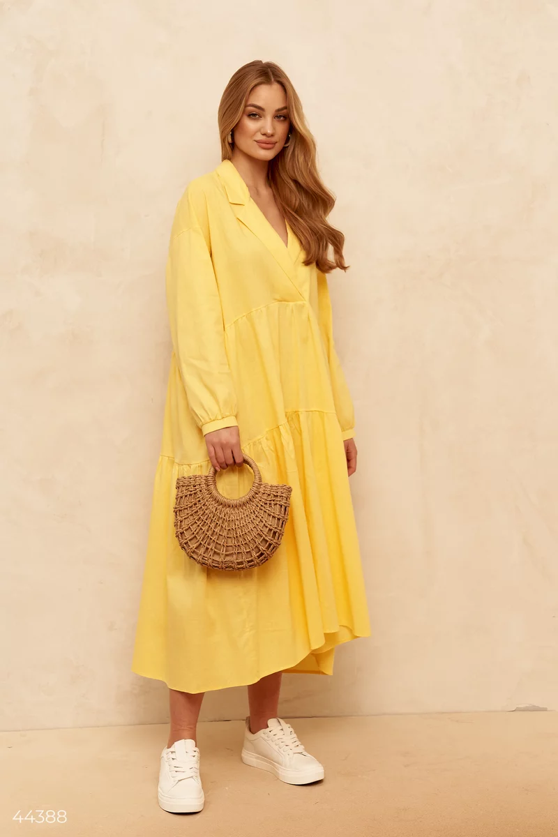 Sunny linen dress photo 1