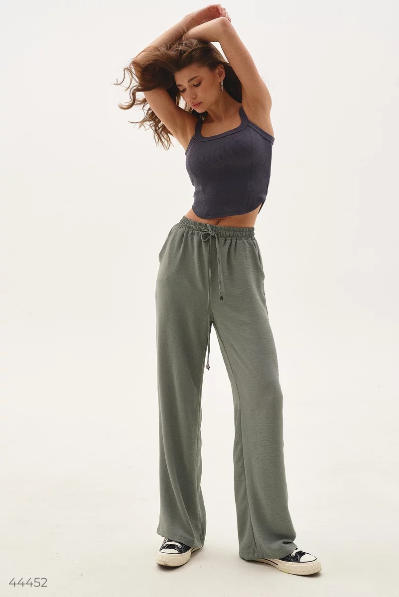 Summer wide trousers photo 1