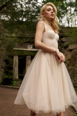 Tulle bustier dress photo 1