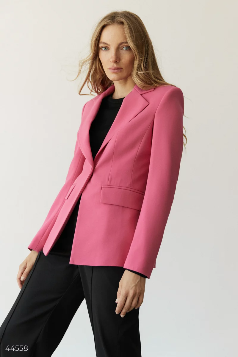 Brightly colored fitted jacket photo 1