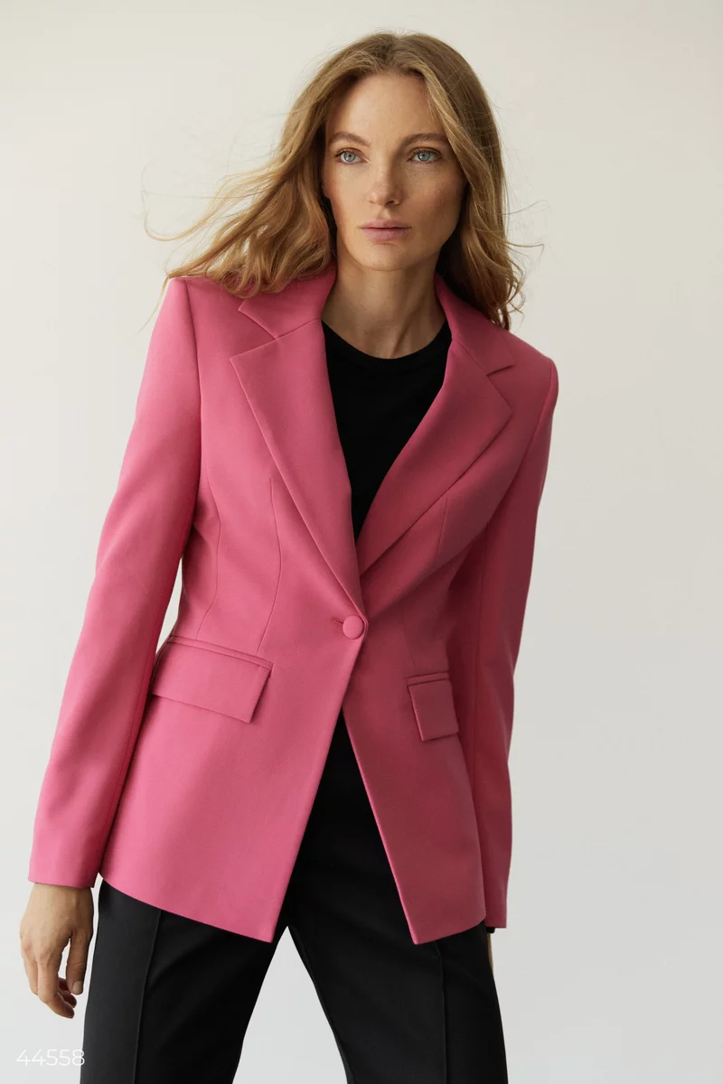 Brightly colored fitted jacket photo 4