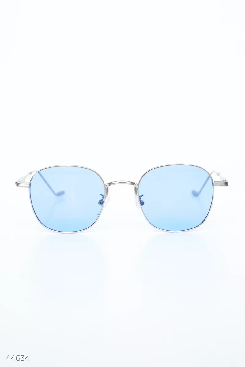 Glasses with blue lenses photo 1