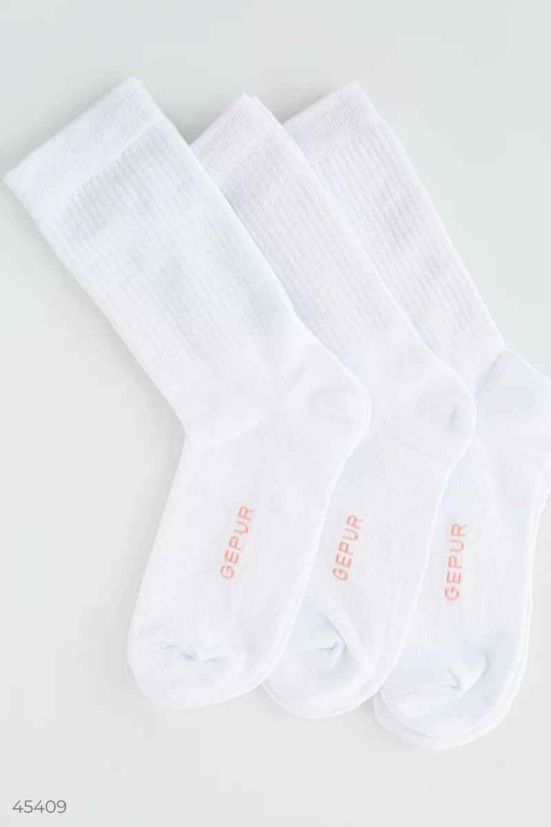 A set of cotton socks photo 1