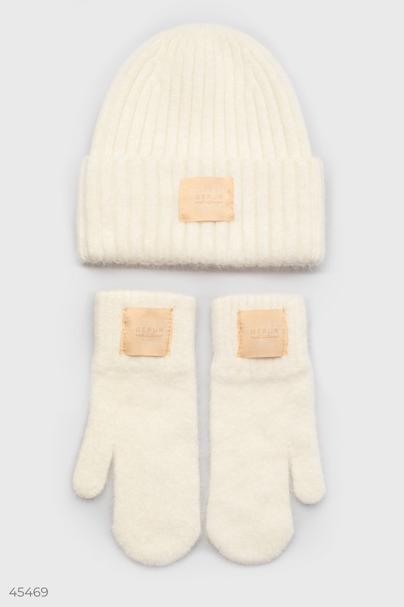 

Теплі рукавиці з додаванням ангори