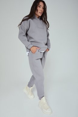 Gray suit with joggers photo 4