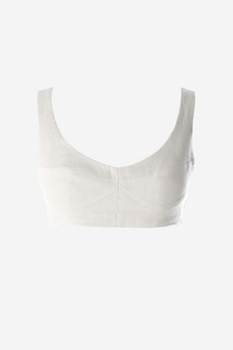 Milk top made of 100% linen