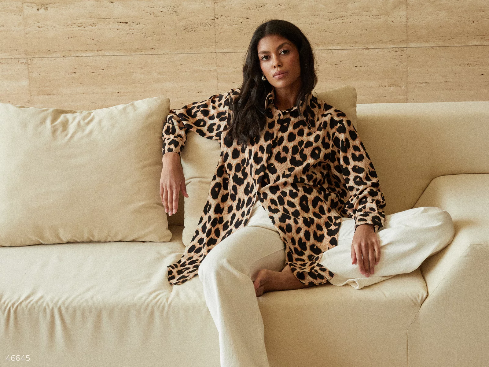 Leopard print blouse photo 1