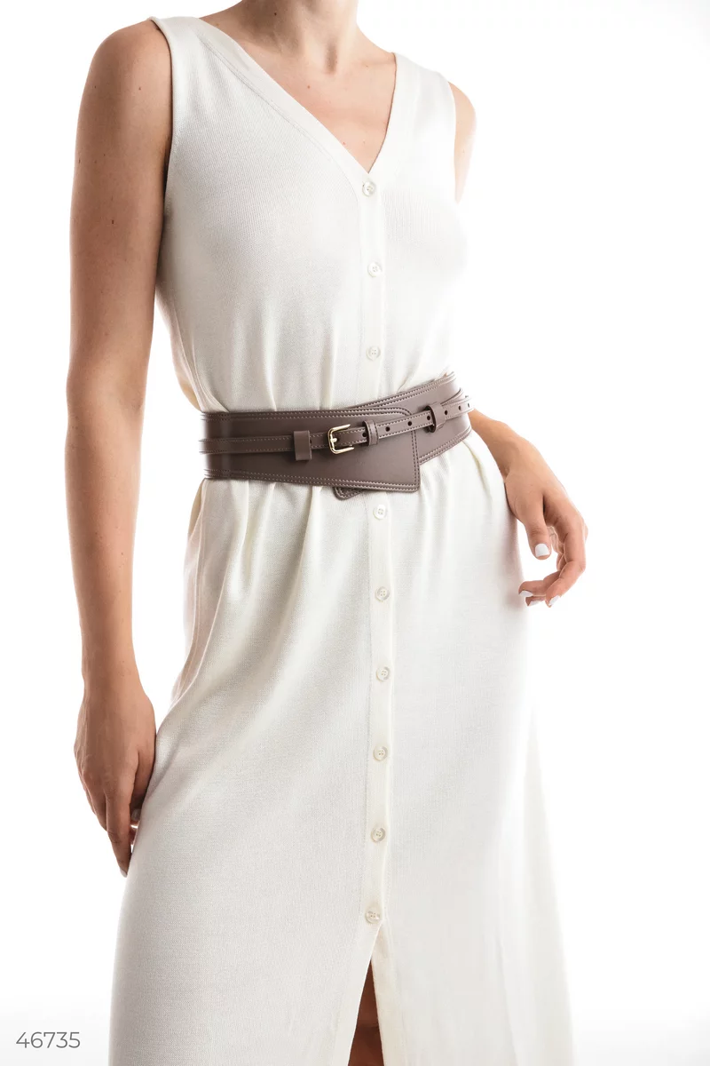 Powder leather belt-corset 2 in 1 photo 1