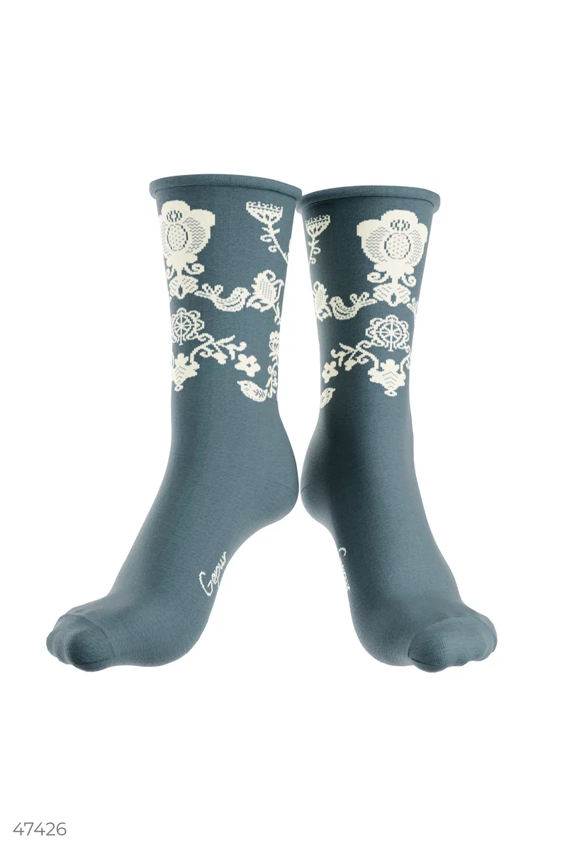 TILO gray cotton socks photo 1