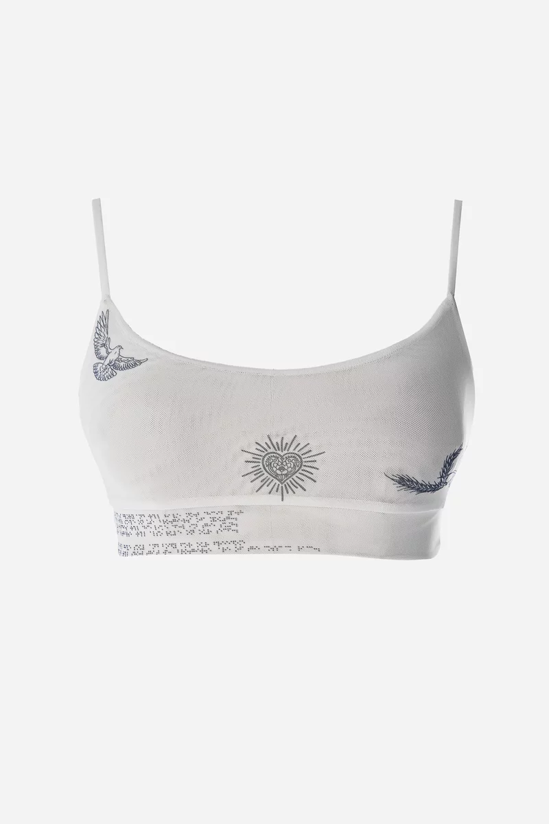 Soul stretch mesh top with thin straps photo 5