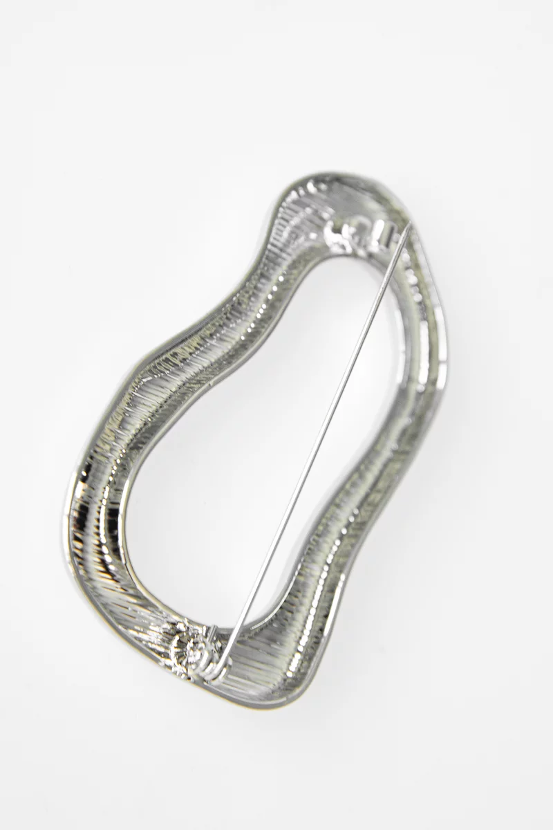 Silver brooch photo 2
