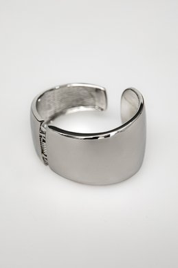 Silver massive bracelet