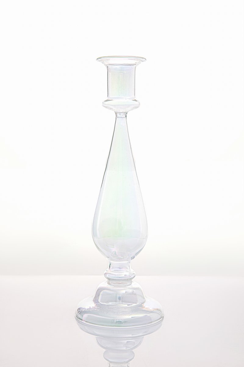 

Скляний підсвічник крапля