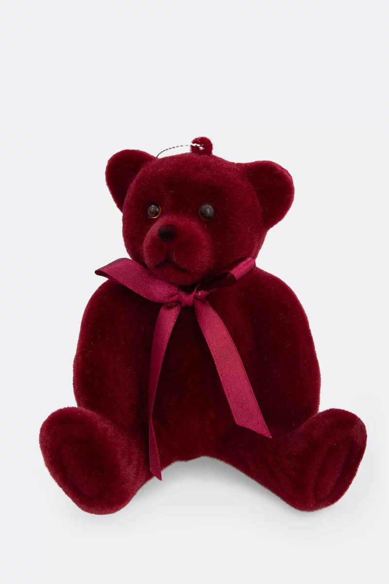 Набор из 4х елочных игрушек с флоковым напылением Набор из 4х елочных игрушек с флоковым напылением фотография 4