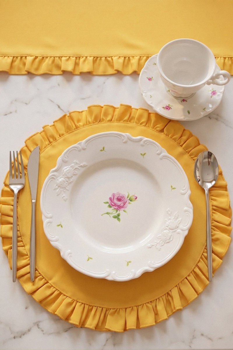 Белая керамическая тарелка с розой фотография 1