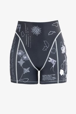 Черные велосипедные шорты Душа