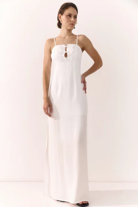 White dress to the floor - buy in Kyiv. Women's long white dresses at affordable prices in the GEPUR online store, delivery throughout Ukraine White dress to the floor - buy in Kyiv. Women's long white dresses at affordable prices in the GEPUR online store, delivery throughout Ukraine