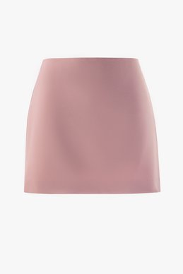 Pink basic mini skirt