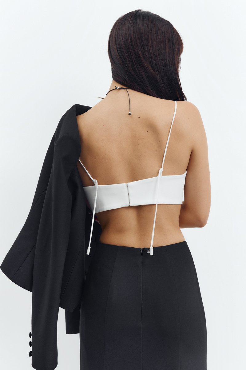 Milky strappy top bra image 2